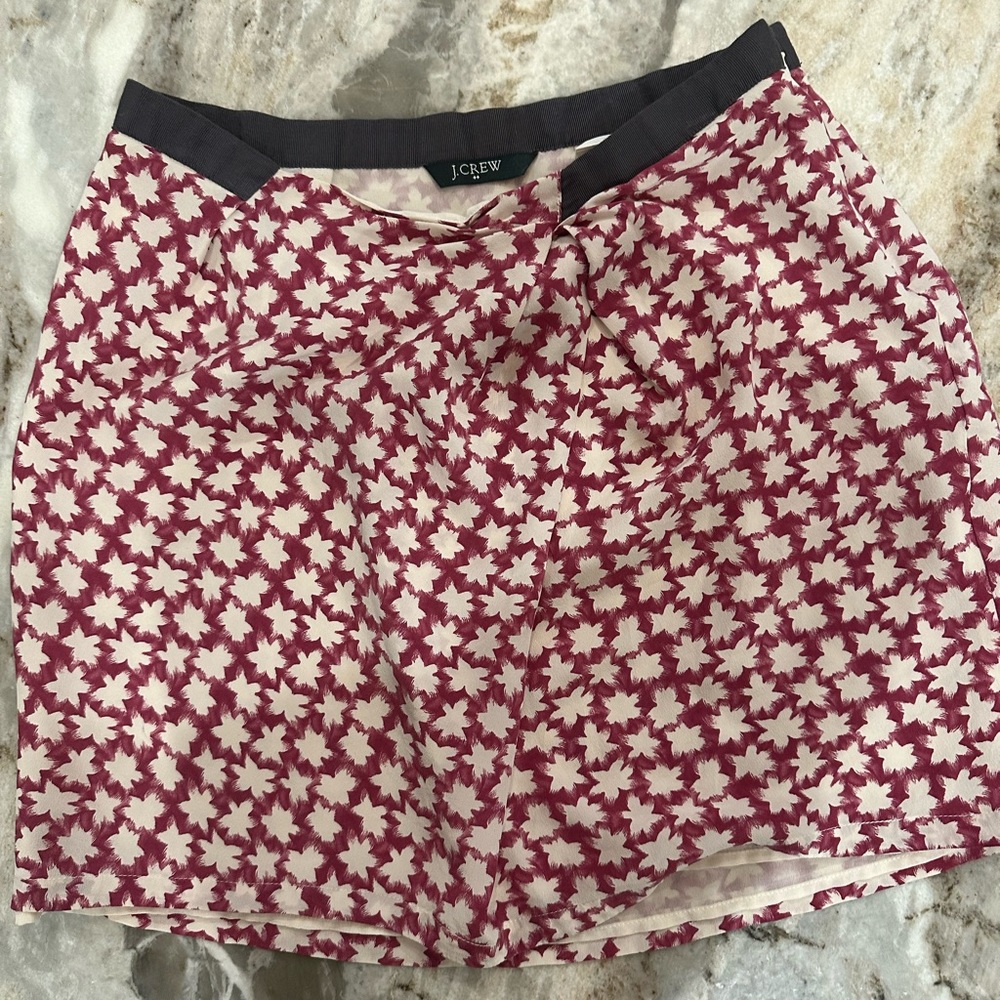 Gorgeous EUC silk J.Crew skirt - Picture 6 of 7